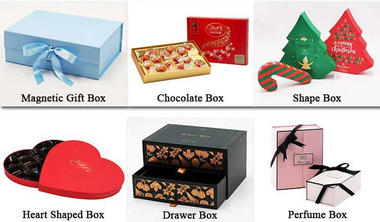 Round flower boxes as gift sets