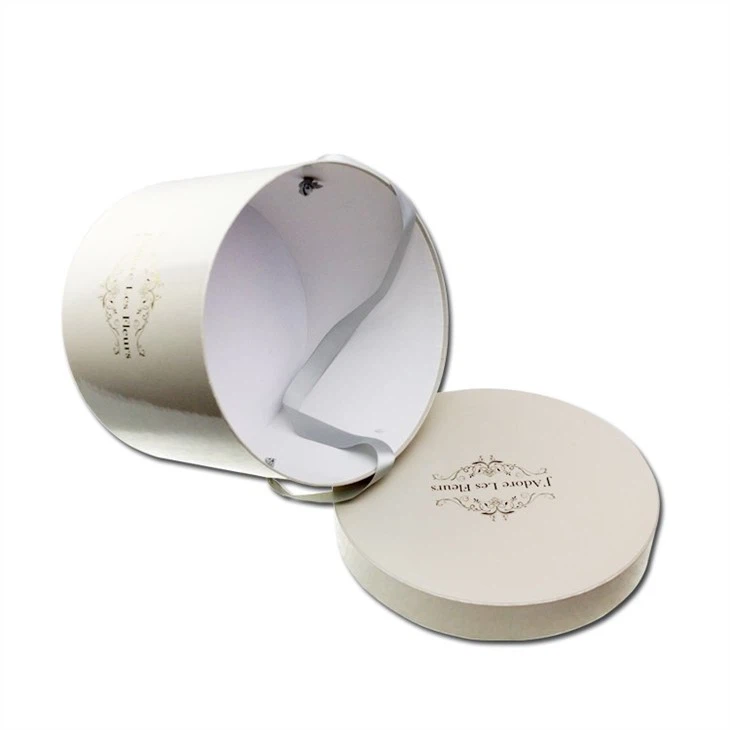 Round Flower Boxes As Gift Sets