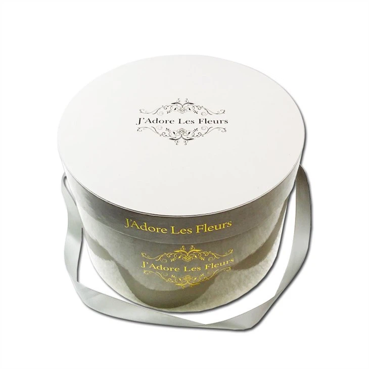 Round Flower Boxes As Gift Sets